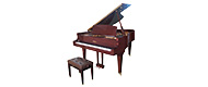 BP165 Grand Piano Brown